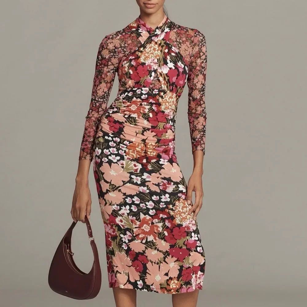 AnthropologieβLong-Sleeve Halter Mesh
MidiβDress | Size: XXS